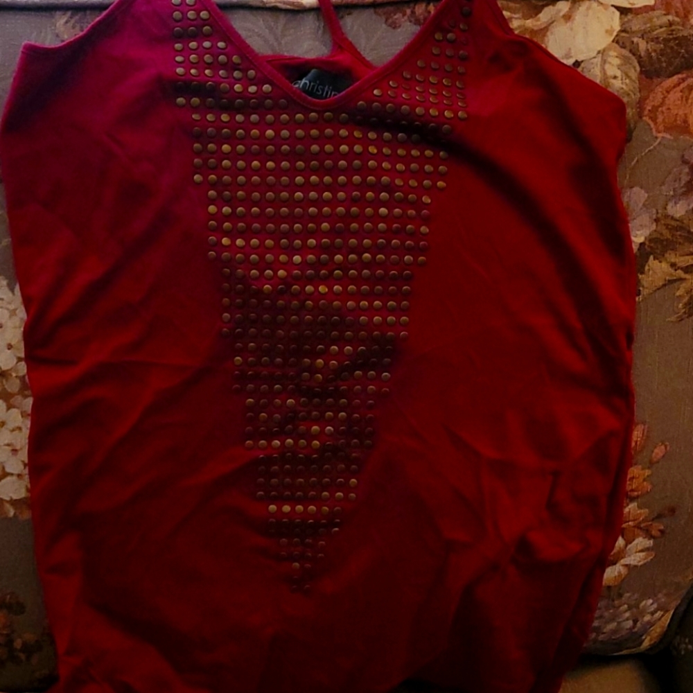 V kneck tank